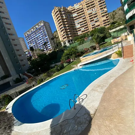 Benidorm Con Piscina En La Playa Apartment